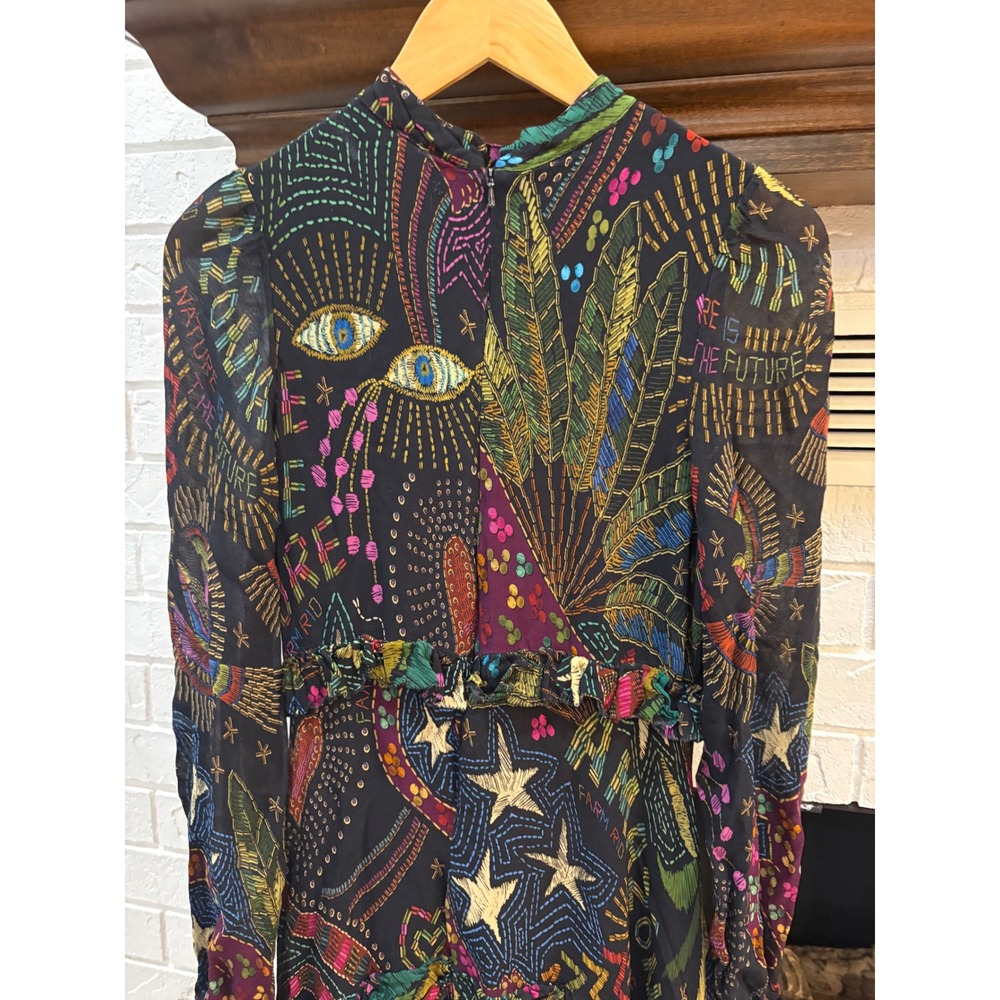 Farm Rio Amazonia Maxi Dress Small - Picture 8 of 9